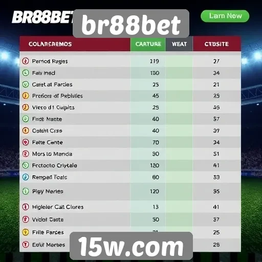 Comparativo entre br88bet e concorrentes do mercado